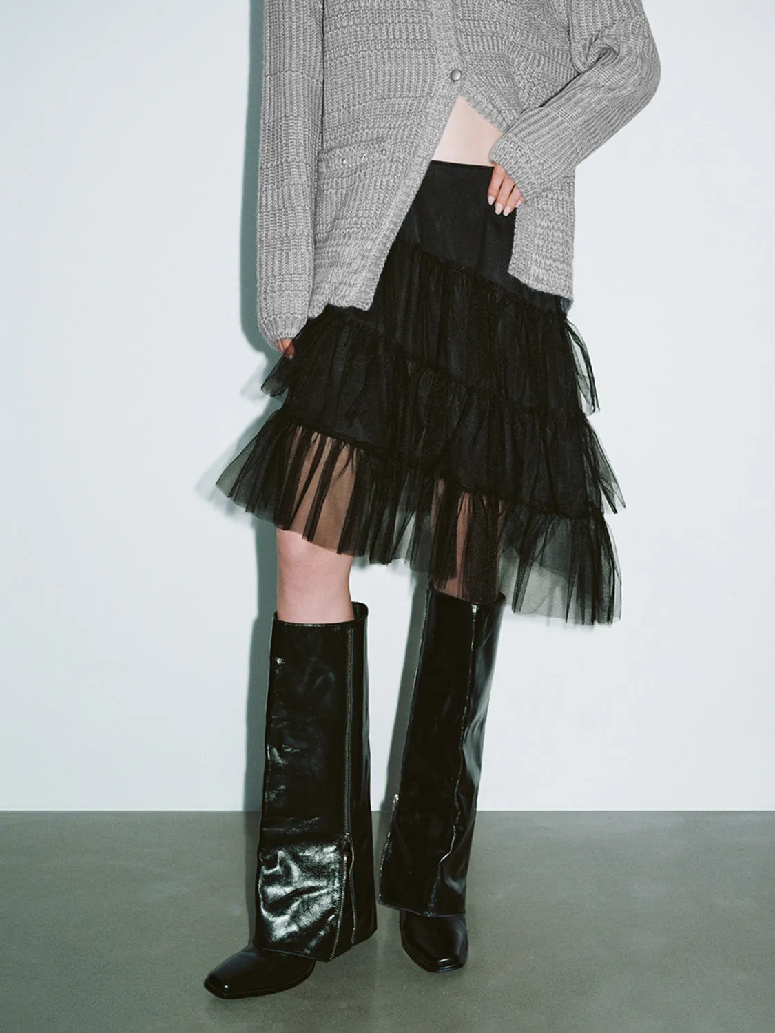 A-Line Tulle Skirts