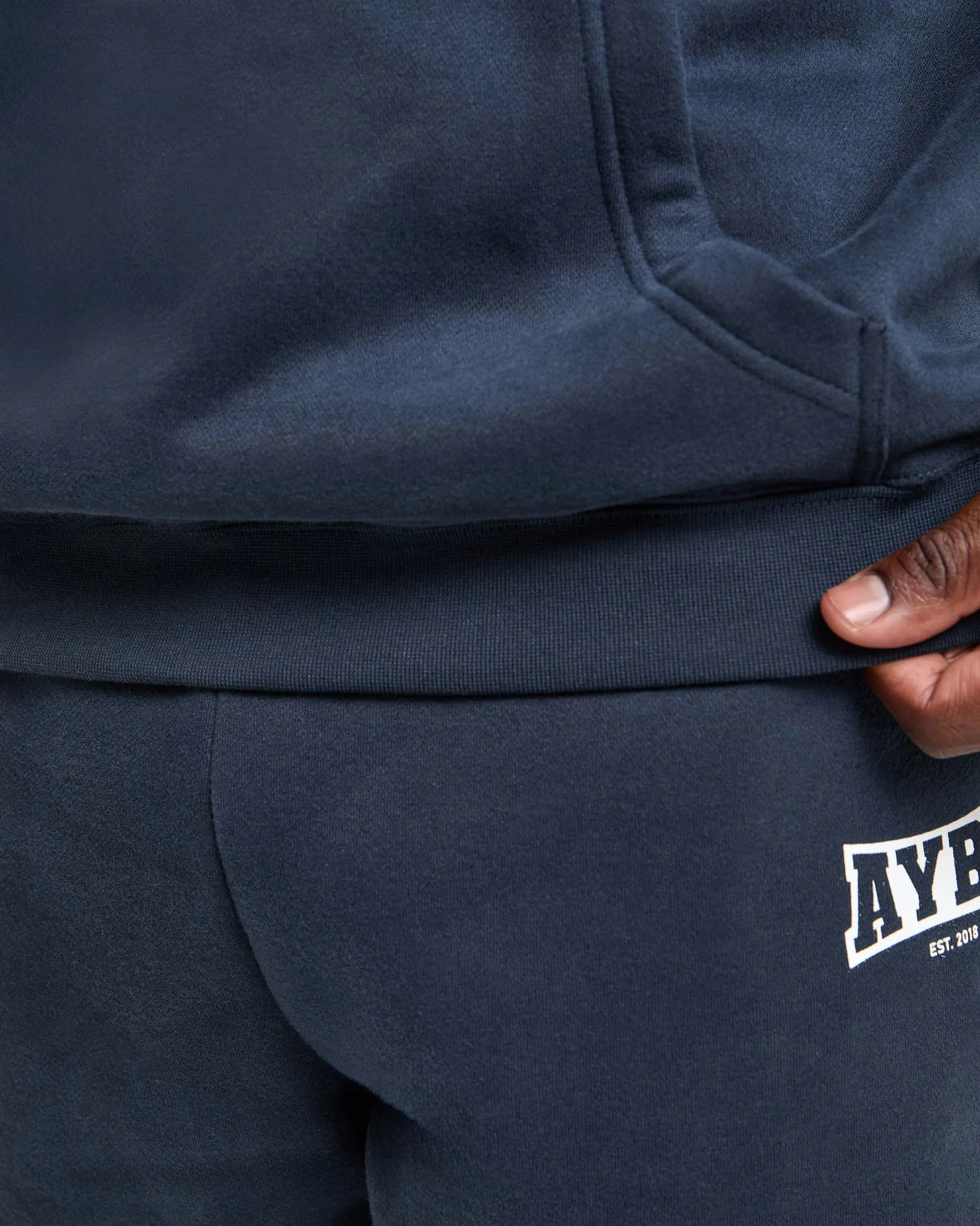 Academy Oversized Hoodie - Navy