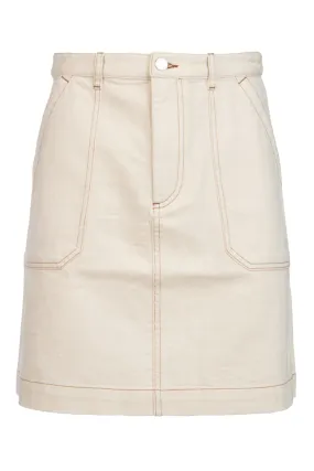 A.P.C A-Line Denim Skirt