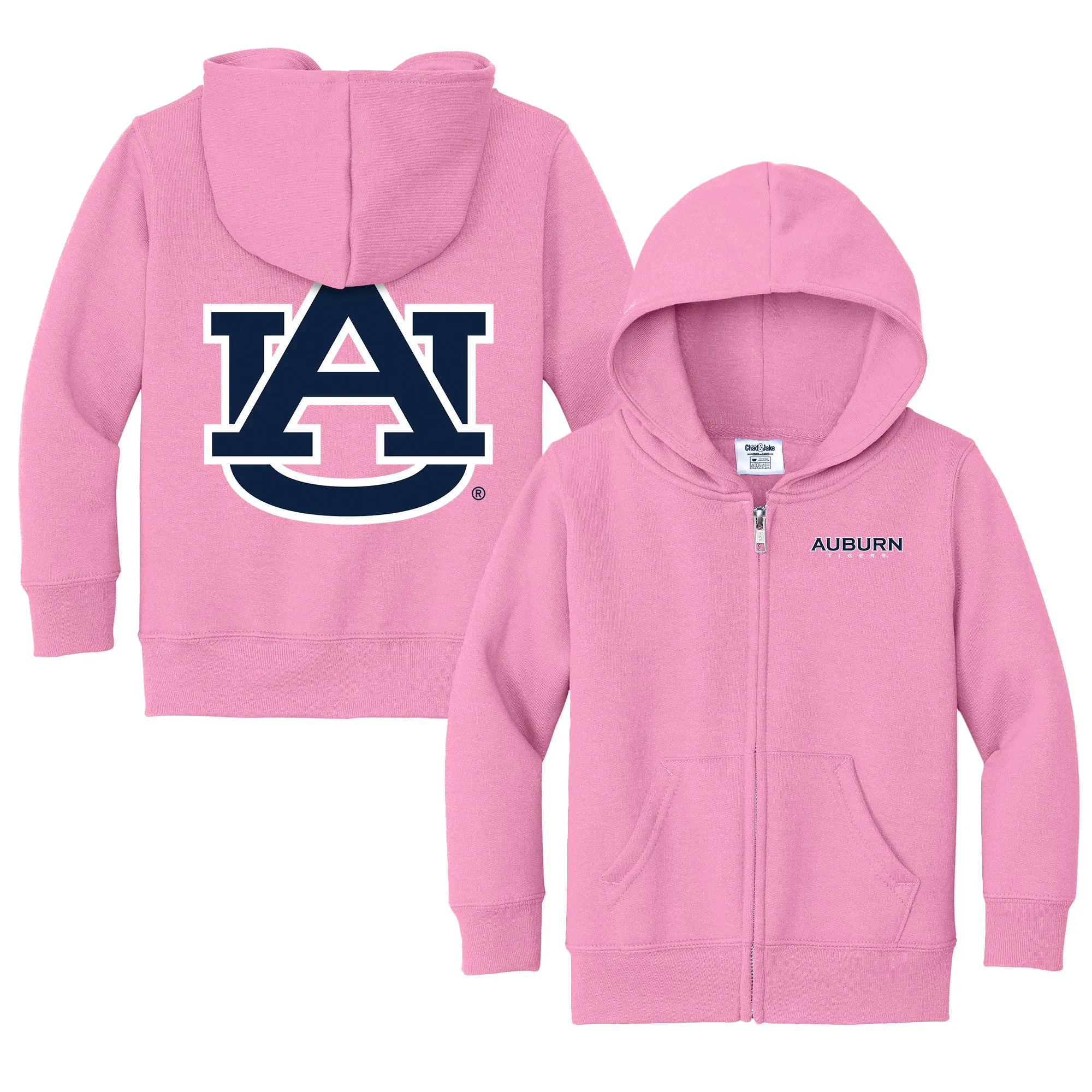 Auburn Tigers Logo Toddler Full-Zip Sweatshirt