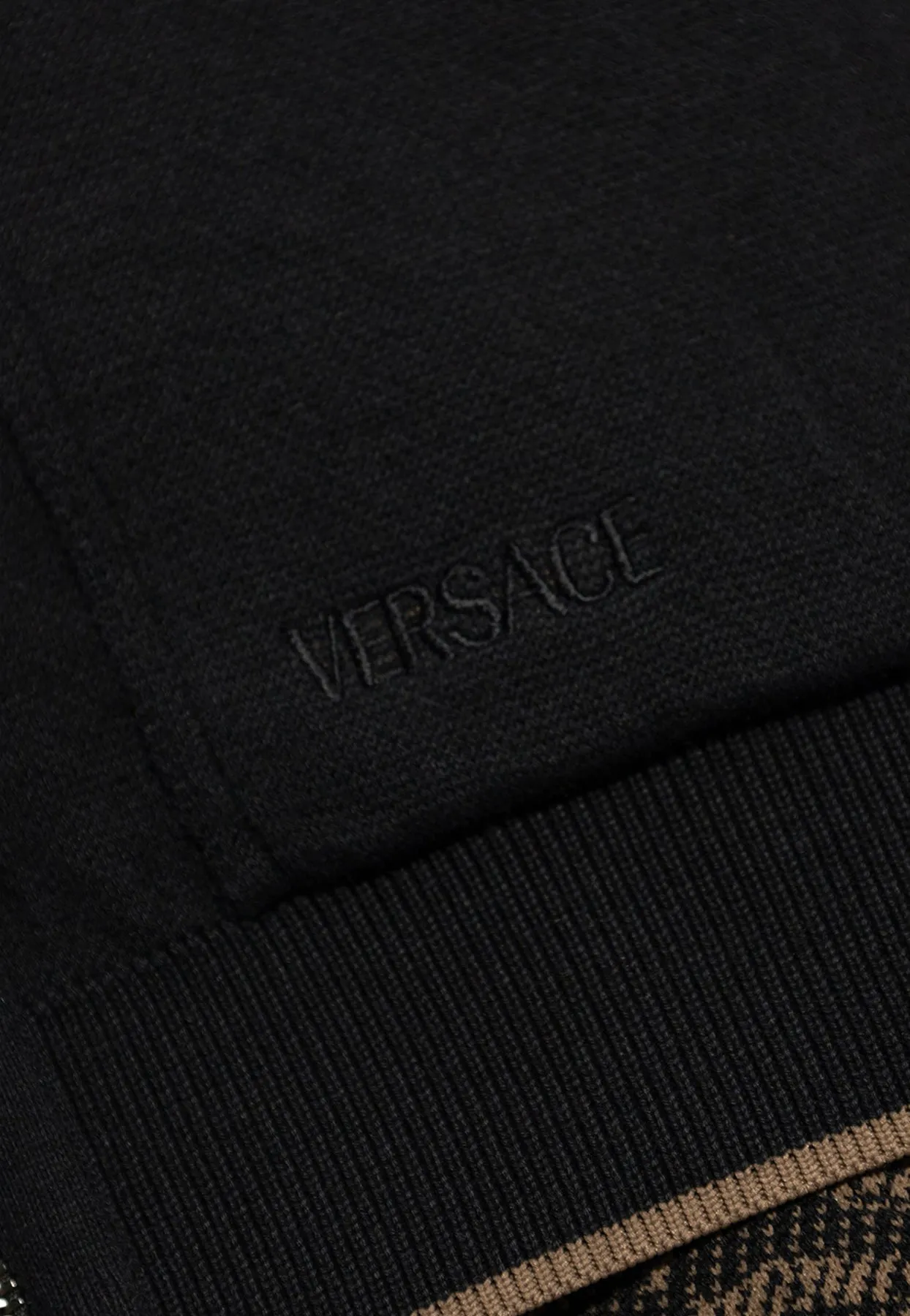 Barocco Jacquard Reversible Zip-Up Jacket