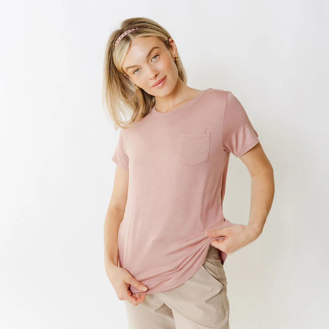 Basic Tee, Mauve