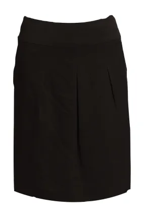 Black A Line Skirt