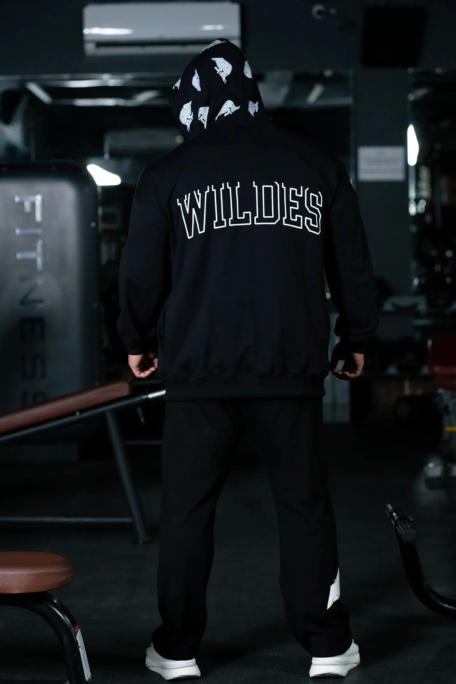 BULLFORCE ZIP HOODIE (BLACK)