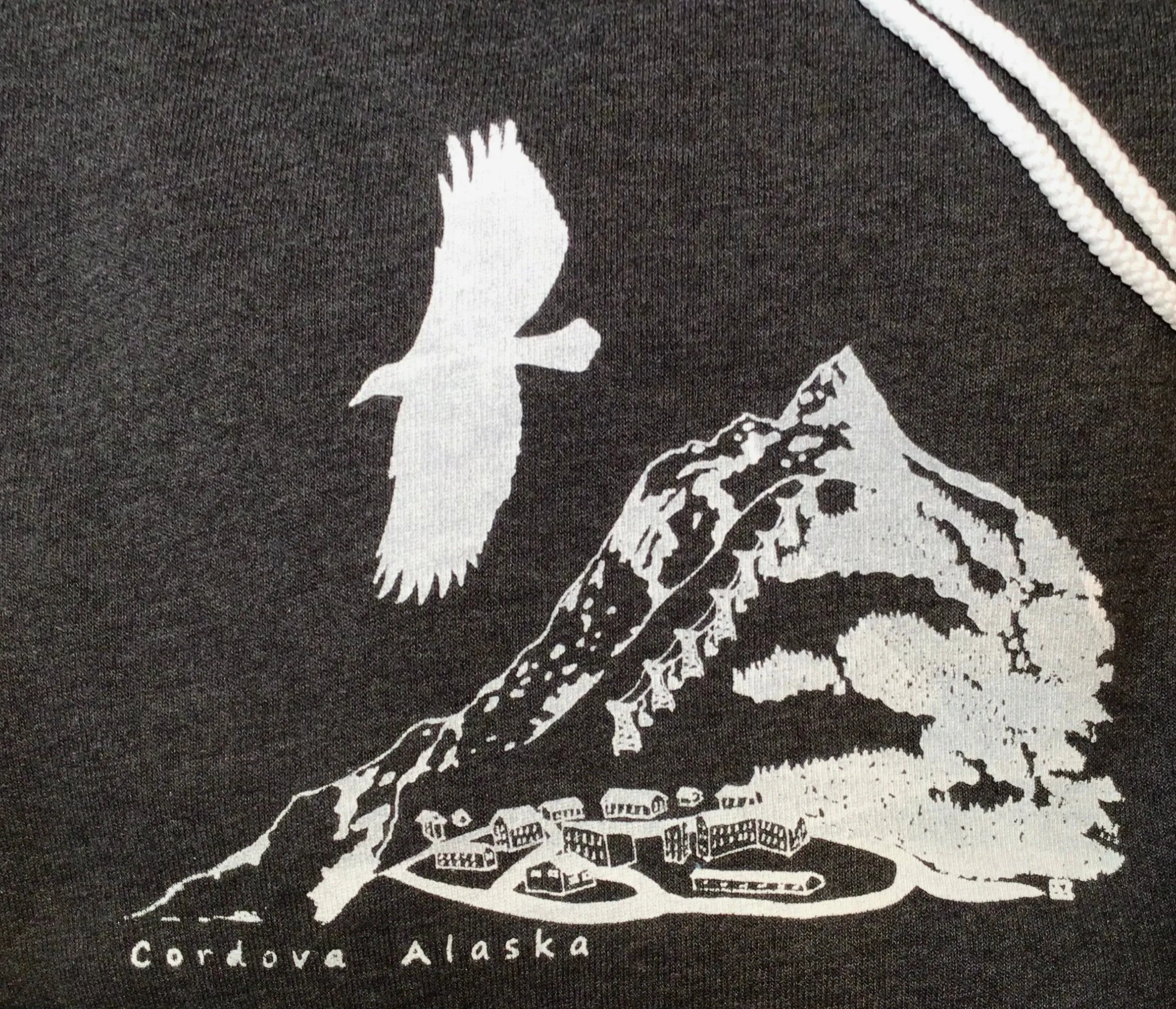 Cordova Alaska Mt. Eyak Crew Sweatshirt