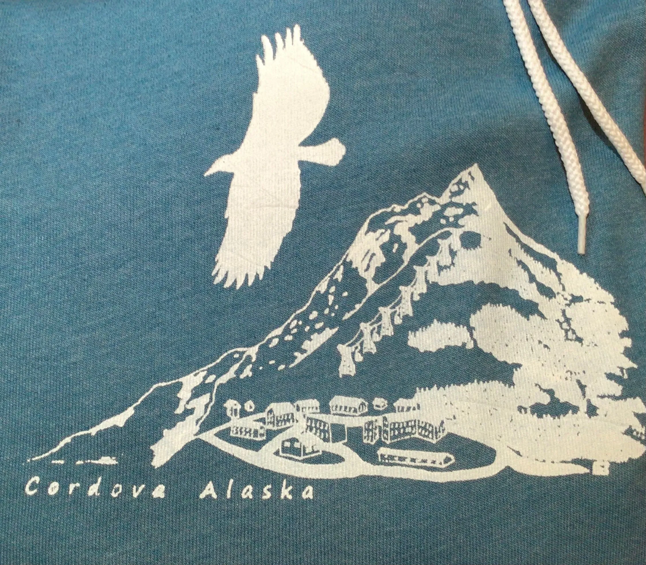 Cordova Alaska Mt. Eyak Crew Sweatshirt