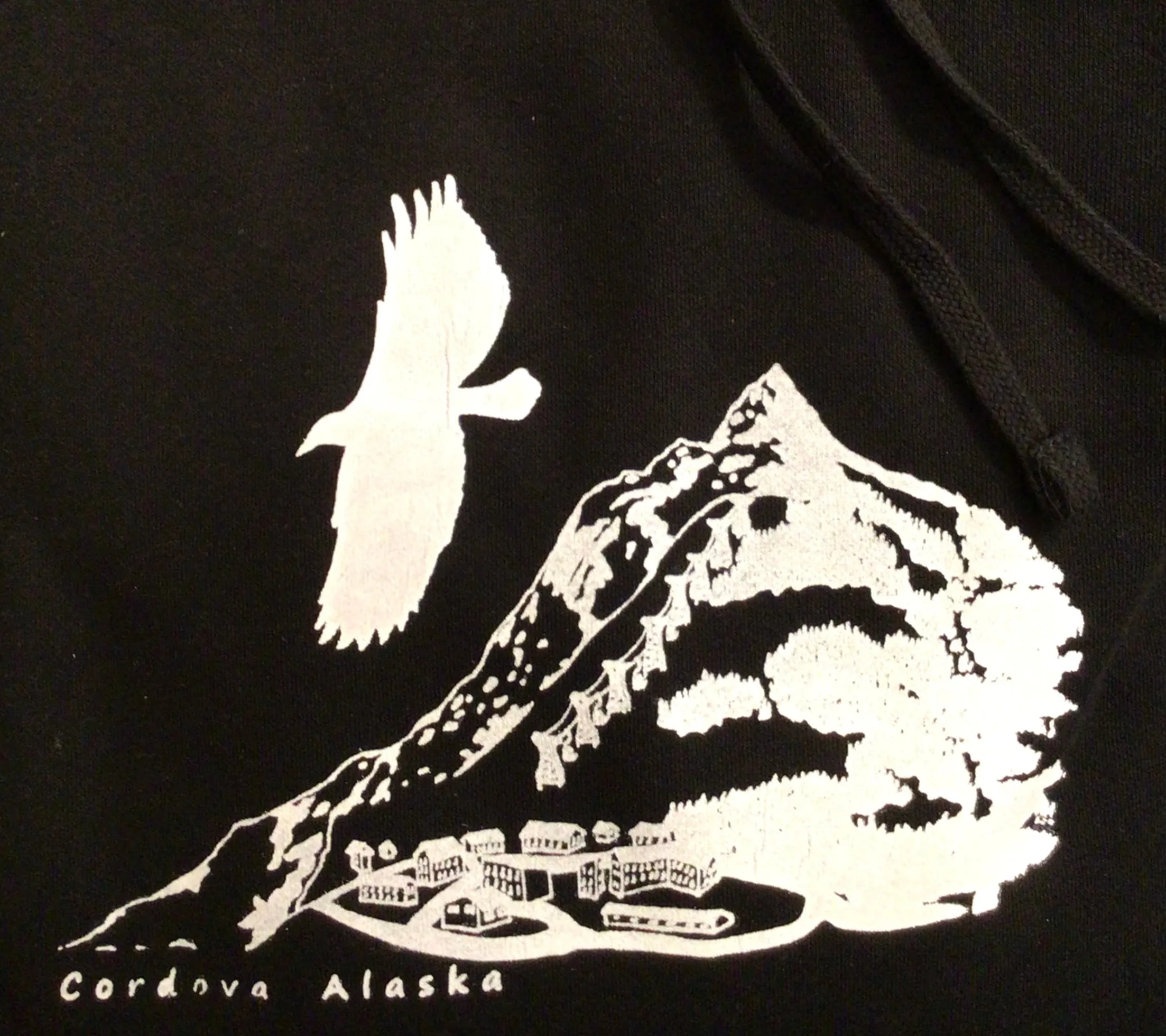 Cordova Alaska Mt. Eyak Crew Sweatshirt