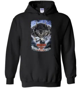 Dogman Encounters Pathfinder Collection Hooded Sweatshirt (design 2, with ripped border)