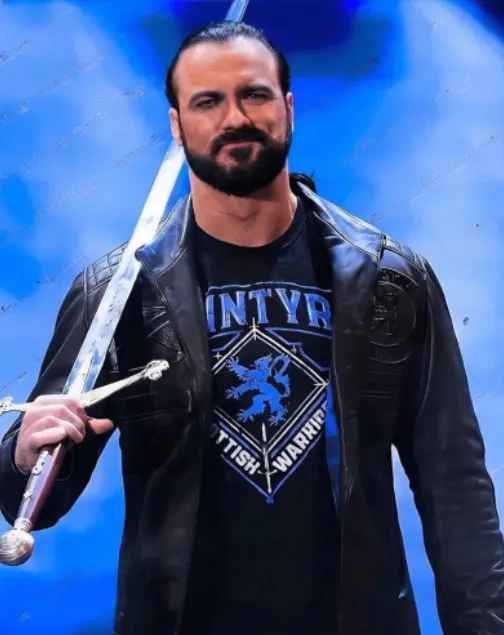 Drew McIntyre Smackdown Black Jacket