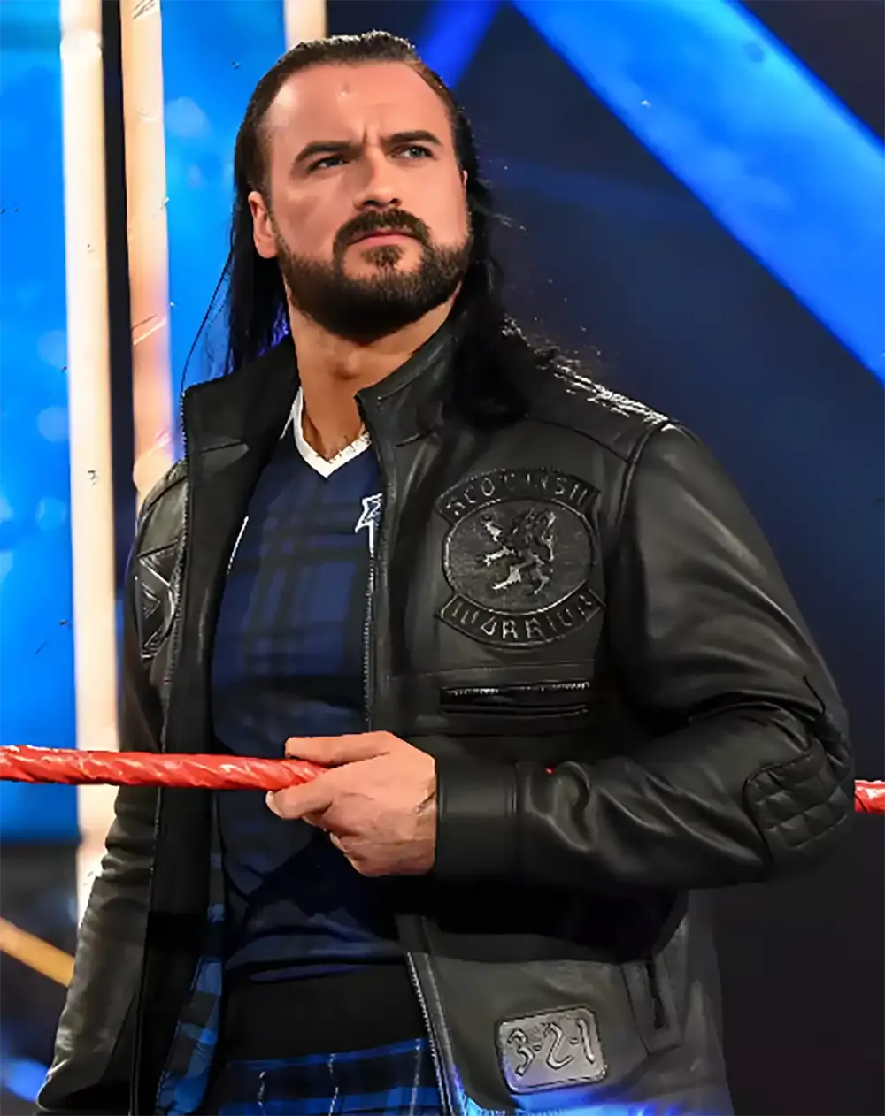 Drew McIntyre Smackdown Black Jacket