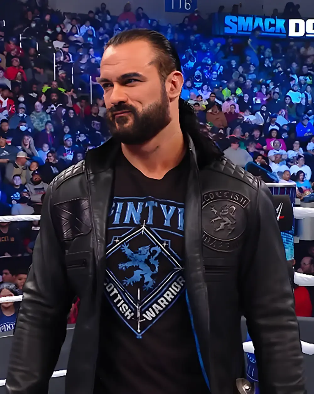 Drew McIntyre Smackdown Black Jacket