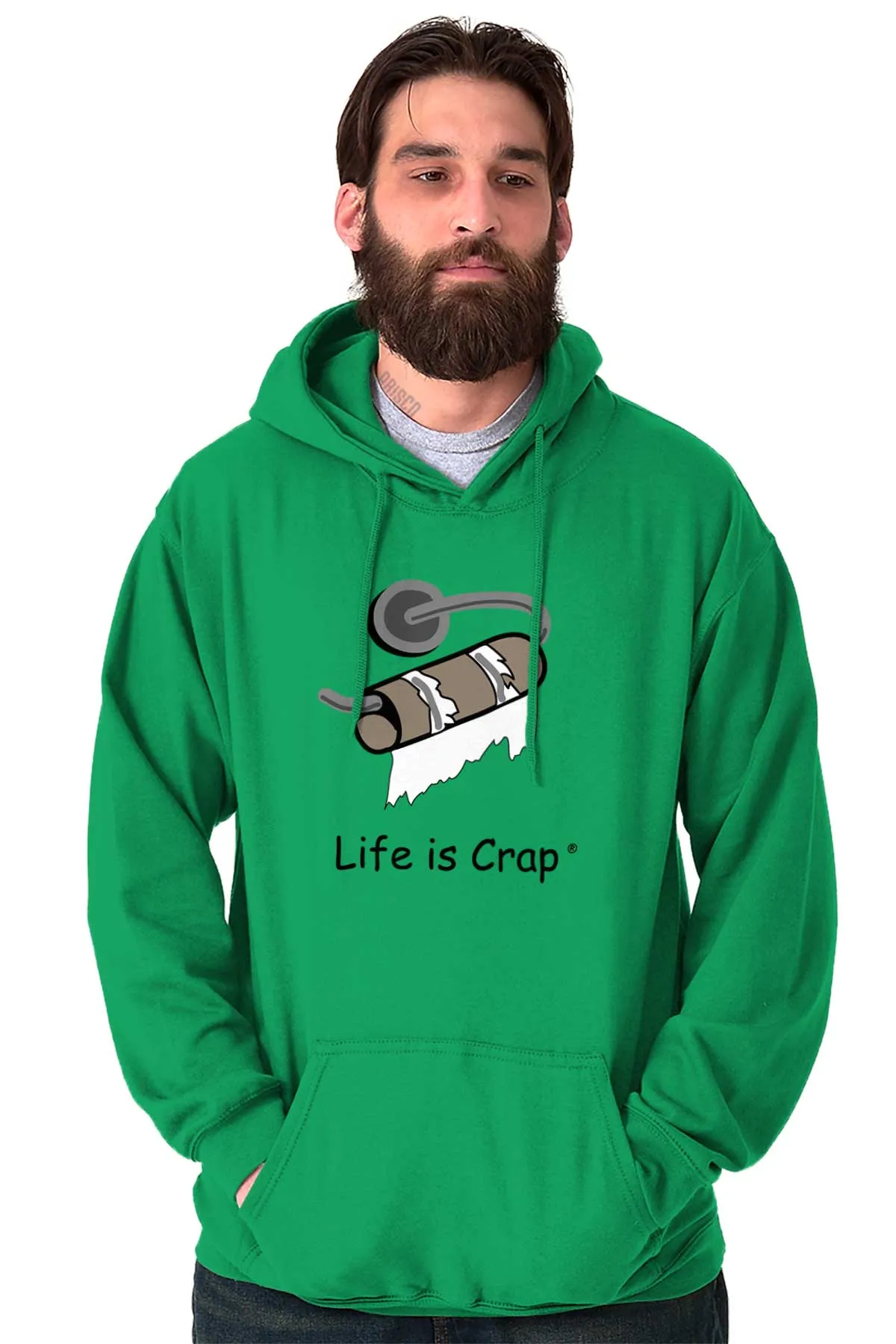 Empty Toilet Paper Hoodie