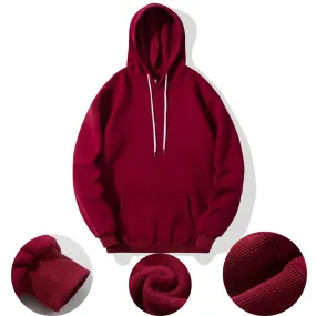 Fashionable Casual Men's Slim Hoodies Solid Color For Autumn