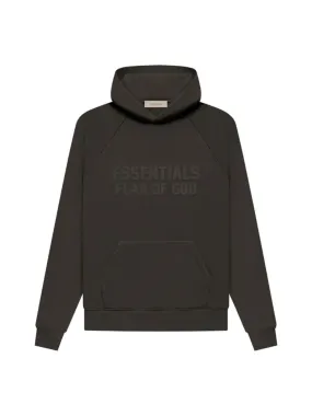 Fear of God Essentials Hoodie SS23 Off Black