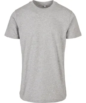 Heather Grey - Basic round neck tee