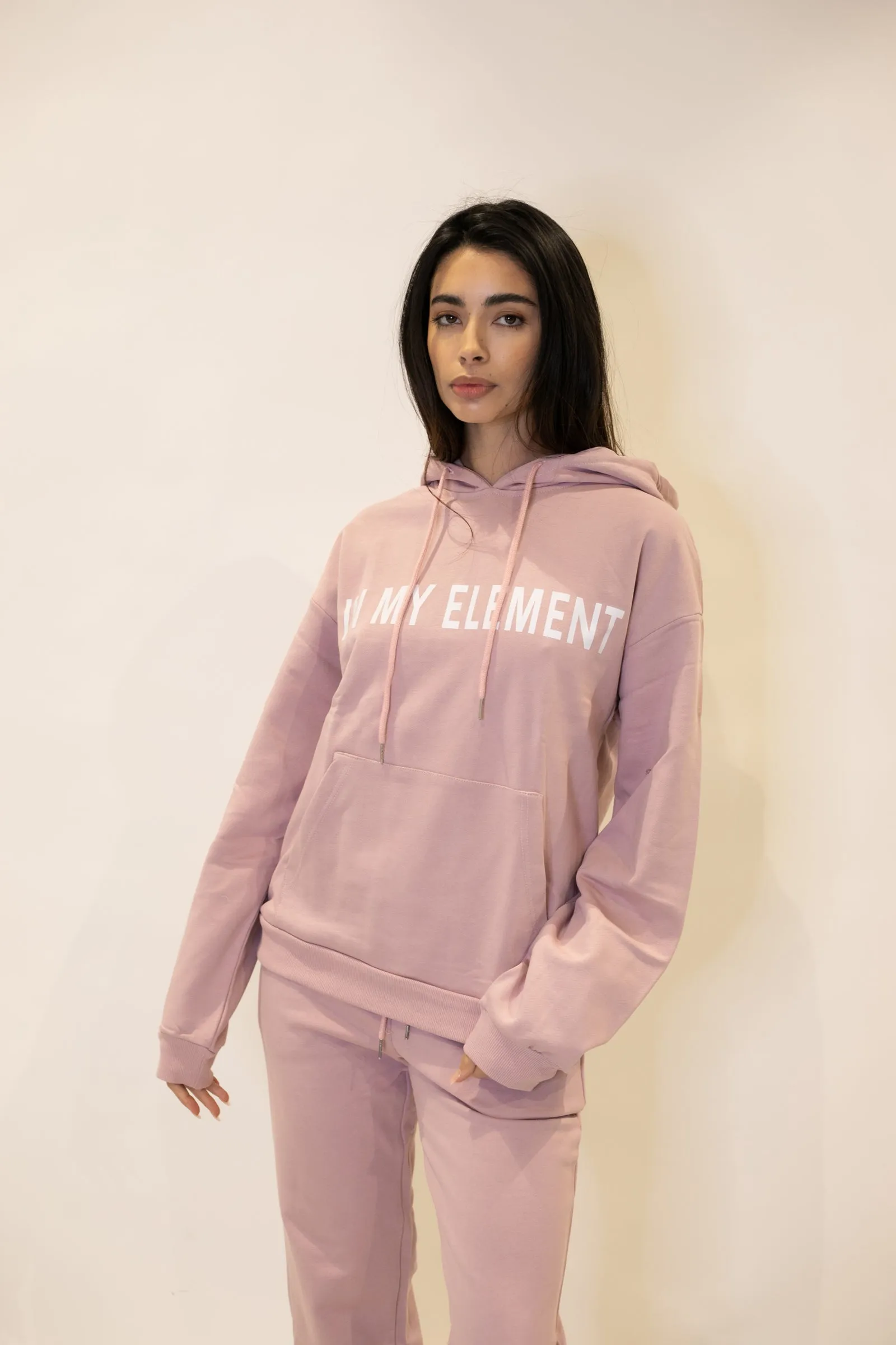 In My Element Mist Pink Hoodie