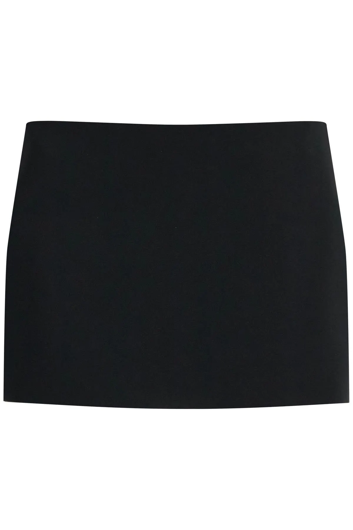 Khaite Jett Low-Rise Mini Skirt