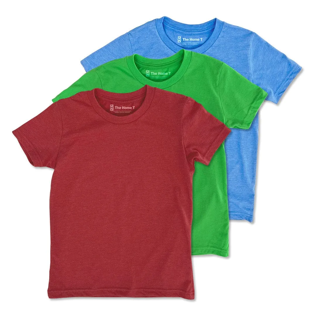 Kids Basic Crew - 3 Pack