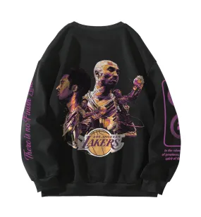 Kobe Mamba Designed Oversized Sweatshirt