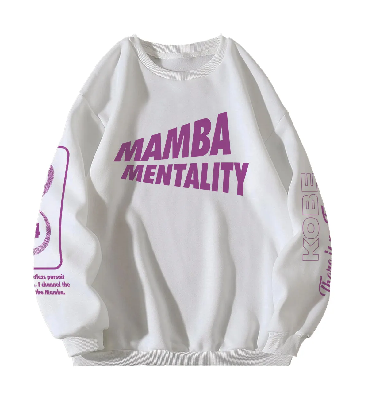 Kobe Mamba Designed Oversized Sweatshirt