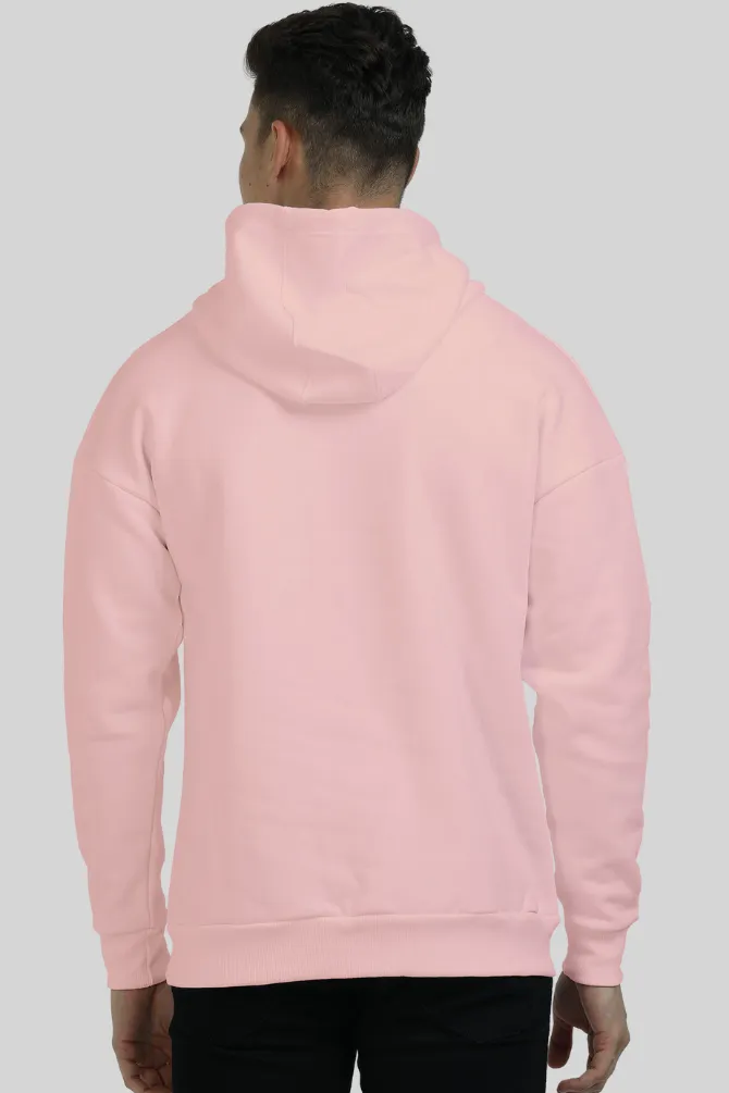 Light Pink Oversized Hoodie for men