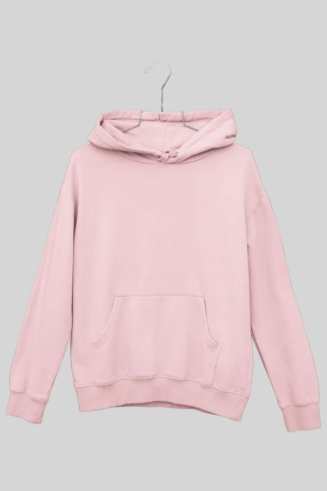 Light Pink Oversized Hoodie for men