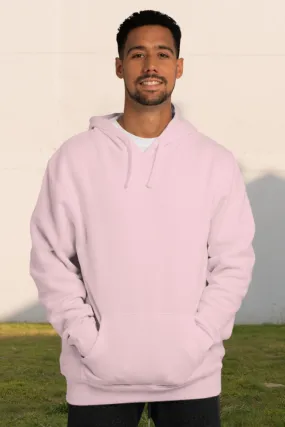 Light Pink Oversized Hoodie for men