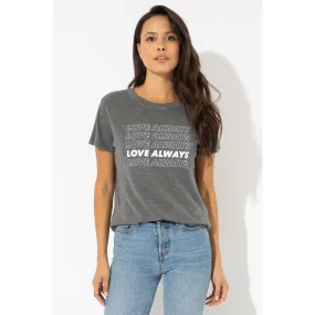 Love Always Slub Loose Tee