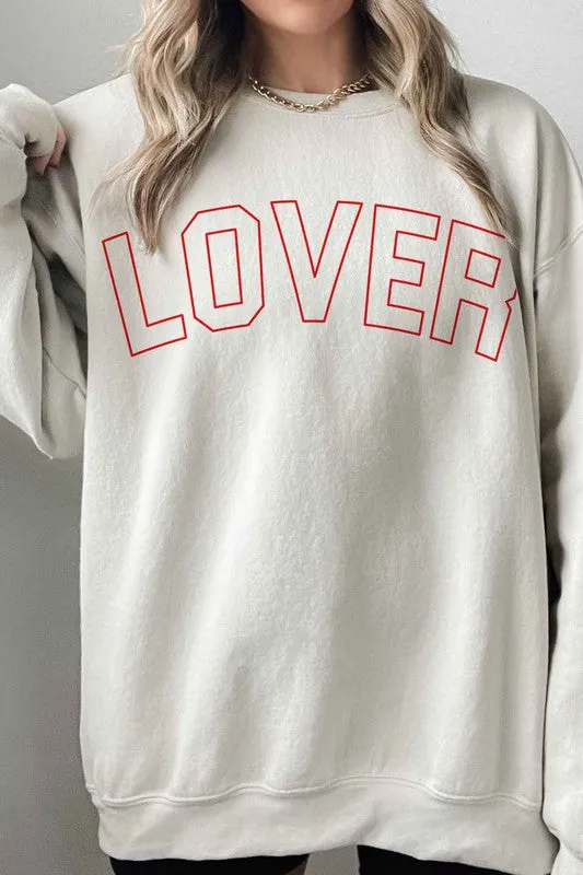 LOVER VALENTINES OVERSIZED SWEATSHIRT