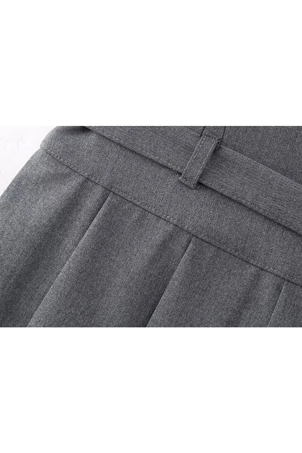 'lsabelle' Wide pleated trouser skirt (5 Style)