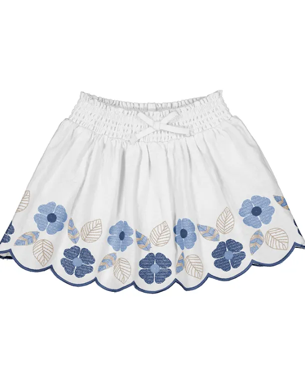 Mayoral Girls Embroidered Skirt_ 3903