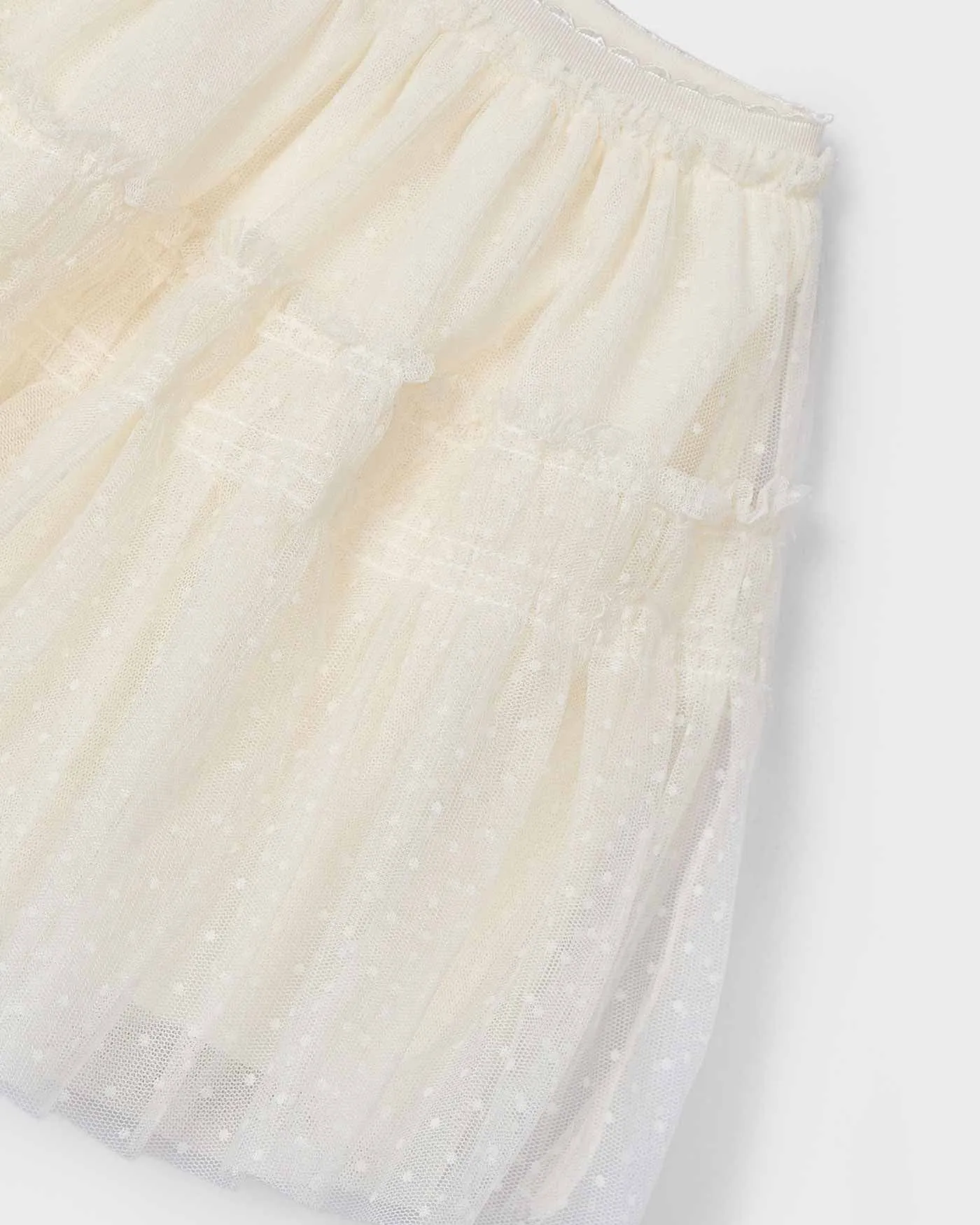 Mayoral Girls Plumeti Tulle Skirt_ 3961