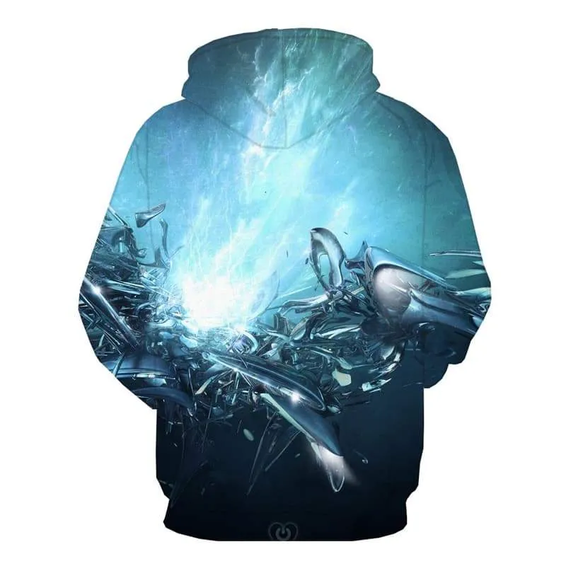 Metal Sweatshirts men Technology Sweatshirt Printed War Hoodie Print