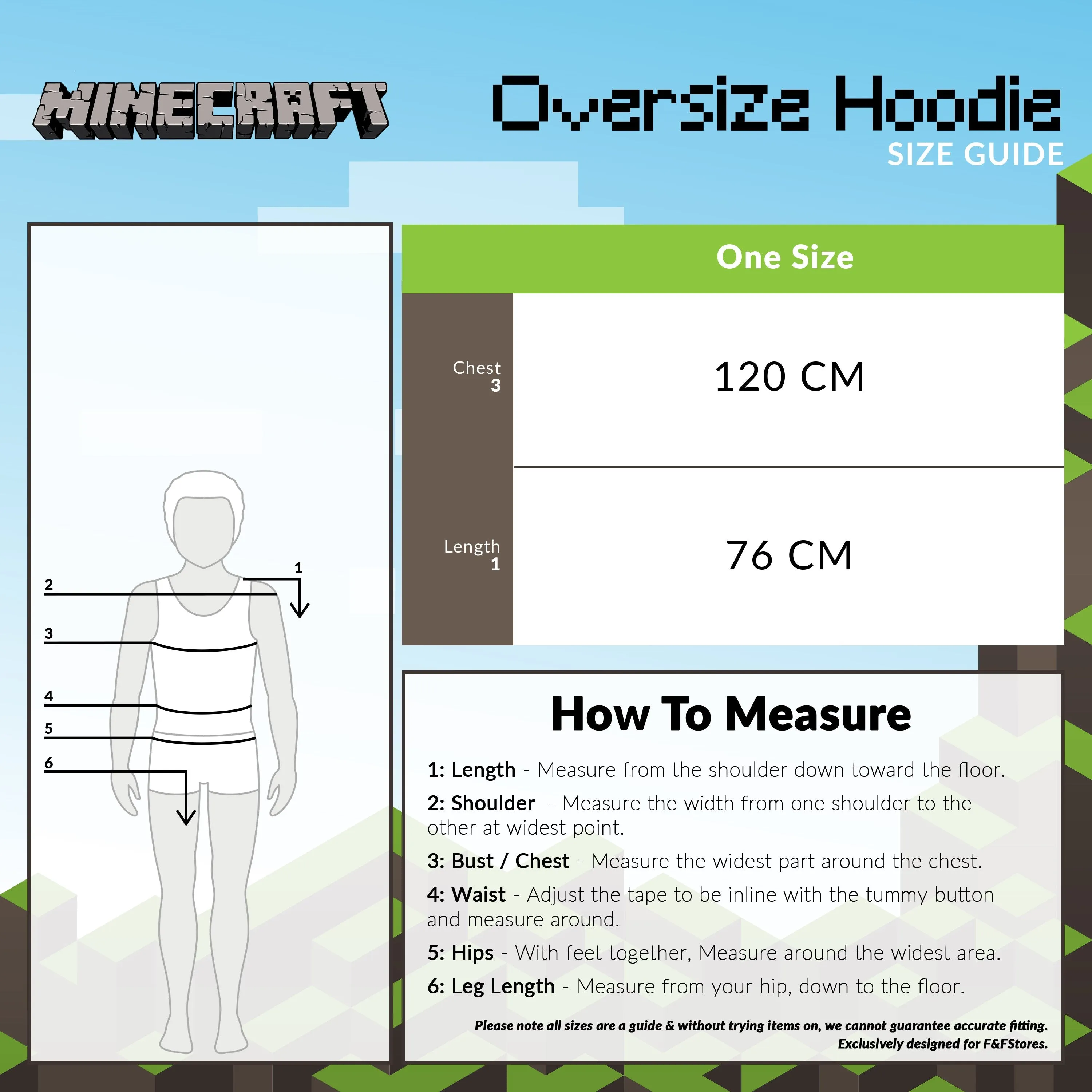 Minecraft Green Hoodie for Kids, Oversized Blanket Hoodie Boys, Minecraft Gifts