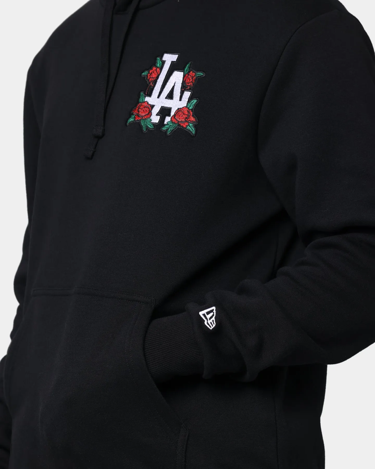 New Era Los Angeles Dodgers Rose Hoodie Black