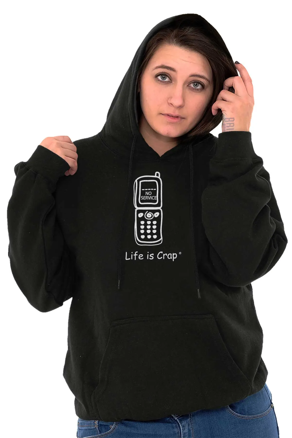 No Cell Service Hoodie