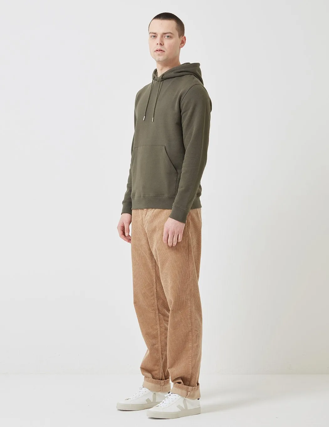 Norse Projects Vagn Classic Hooded Sweatshirt - Ivy Green