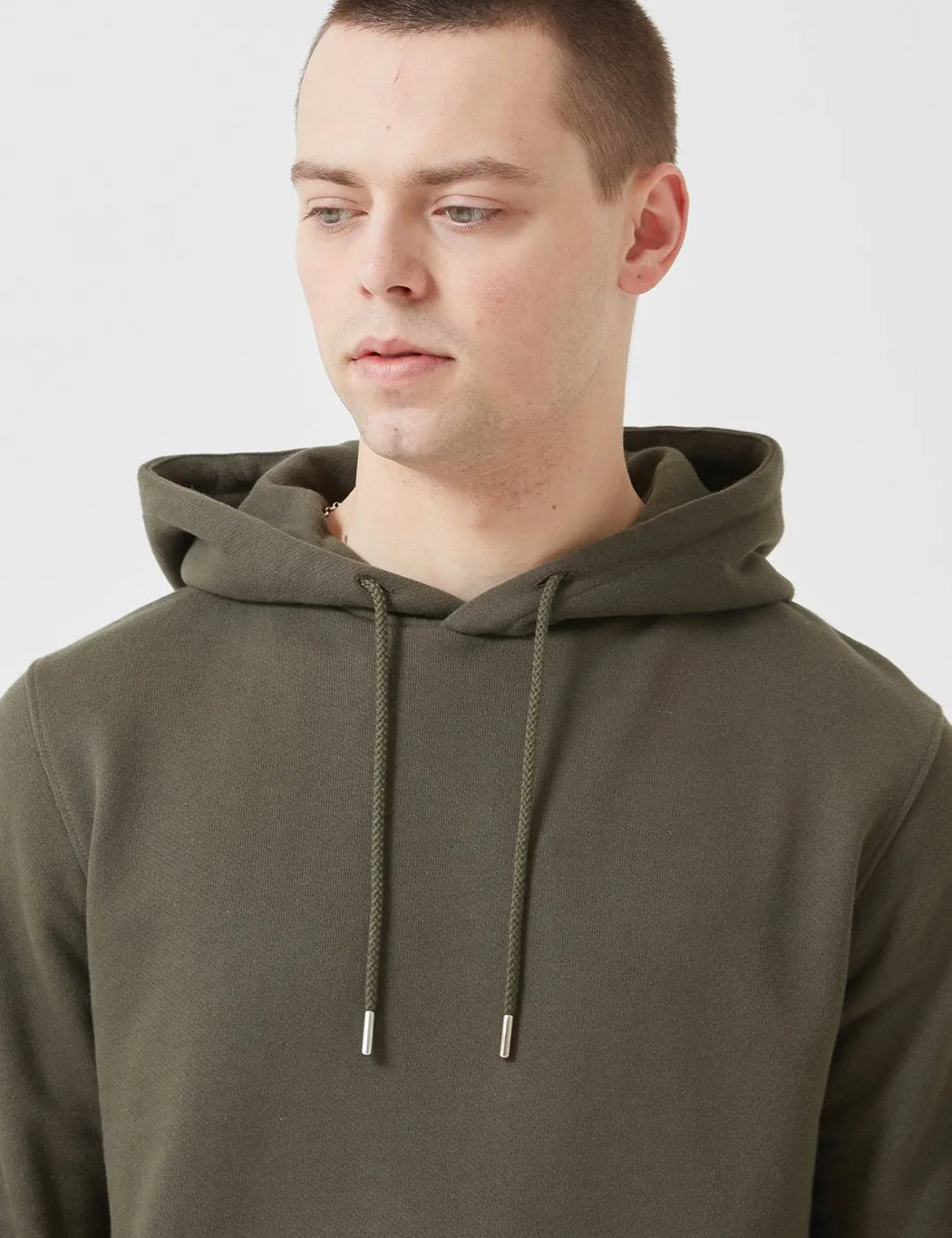 Norse Projects Vagn Classic Hooded Sweatshirt - Ivy Green