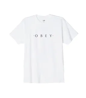 Novel Obey Basic Tees - White