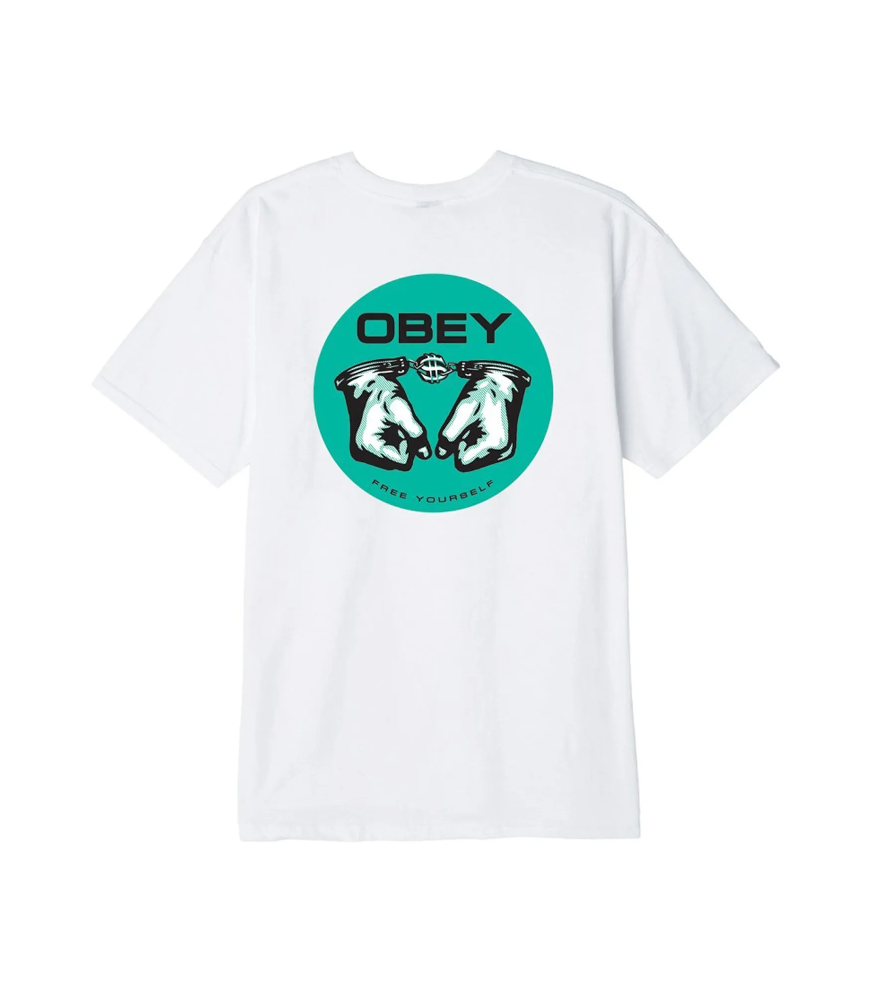 Obey Mintal Awareness Basic Tees - White