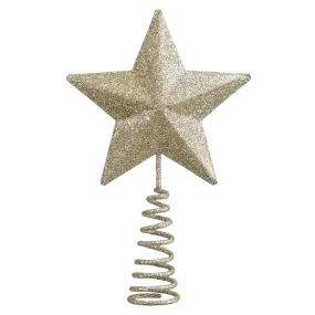 Old World Christmas Mini Gold Star Tree Topper