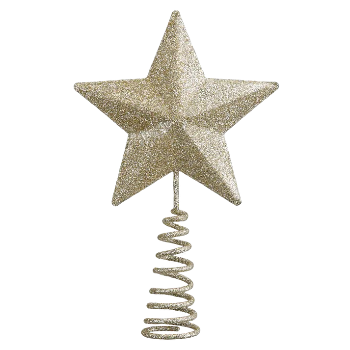 Old World Christmas Mini Gold Star Tree Topper