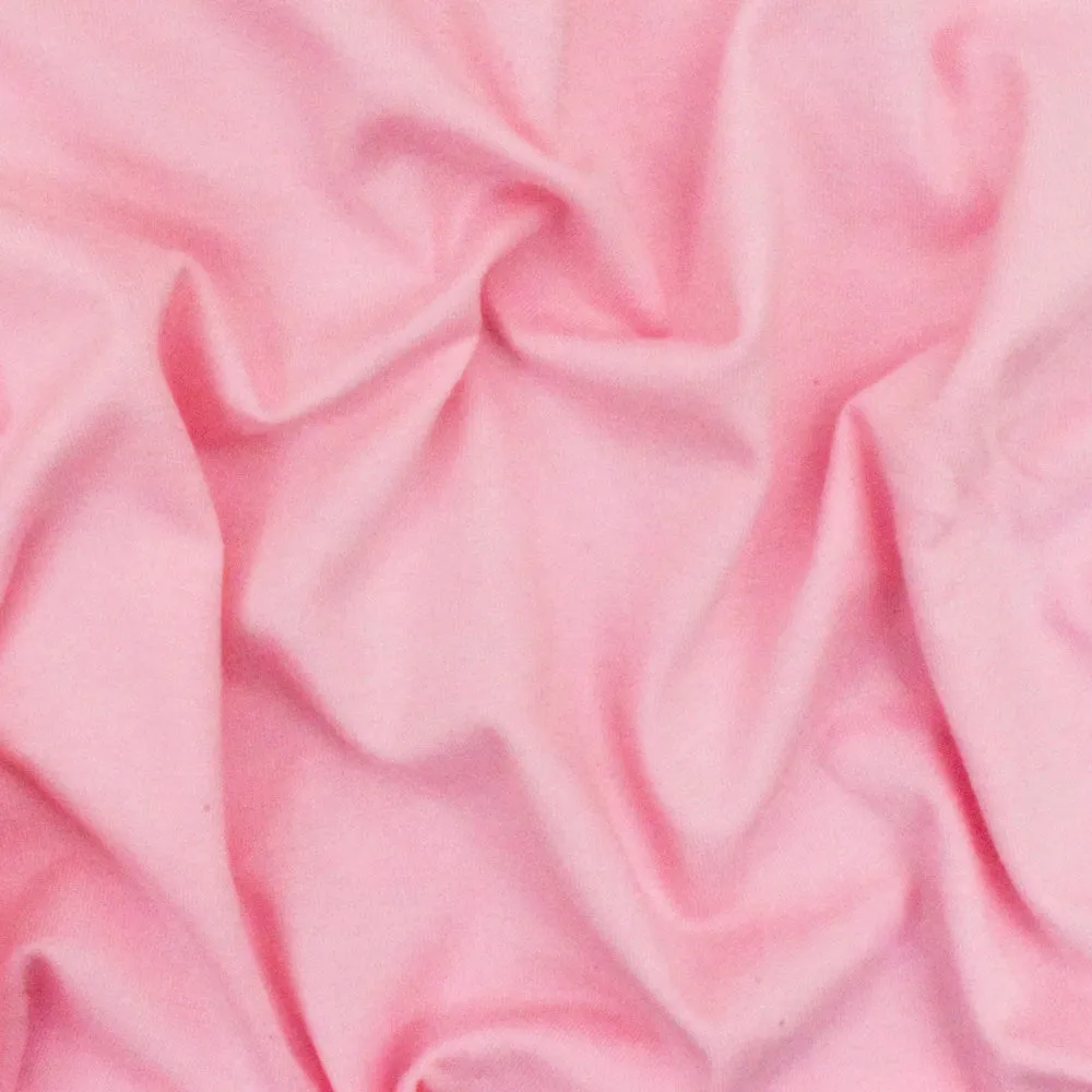 Orchid Pink Solid Stretch Cotton Jersey Knit Fabric