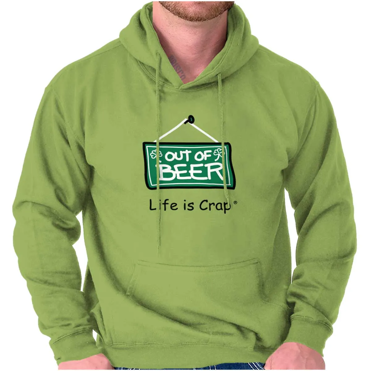 Out Of Beer Hoodie