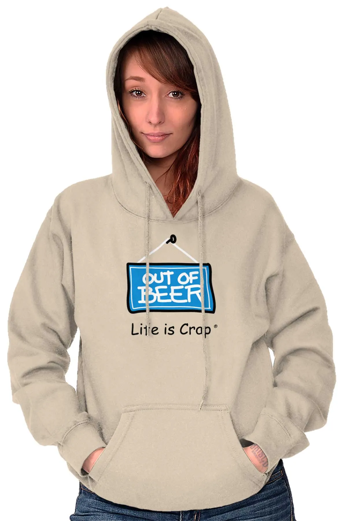 Out Of Beer Sign Hoodie