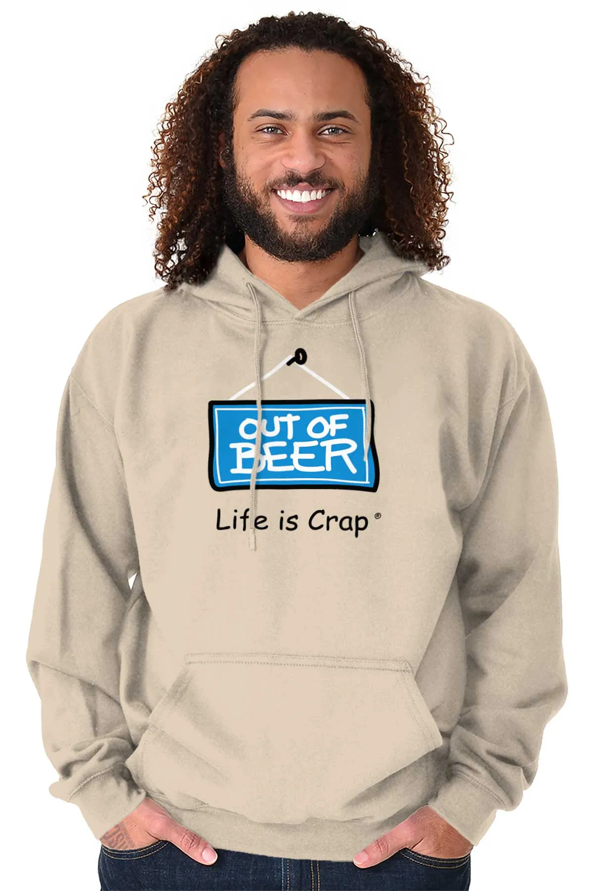 Out Of Beer Sign Hoodie