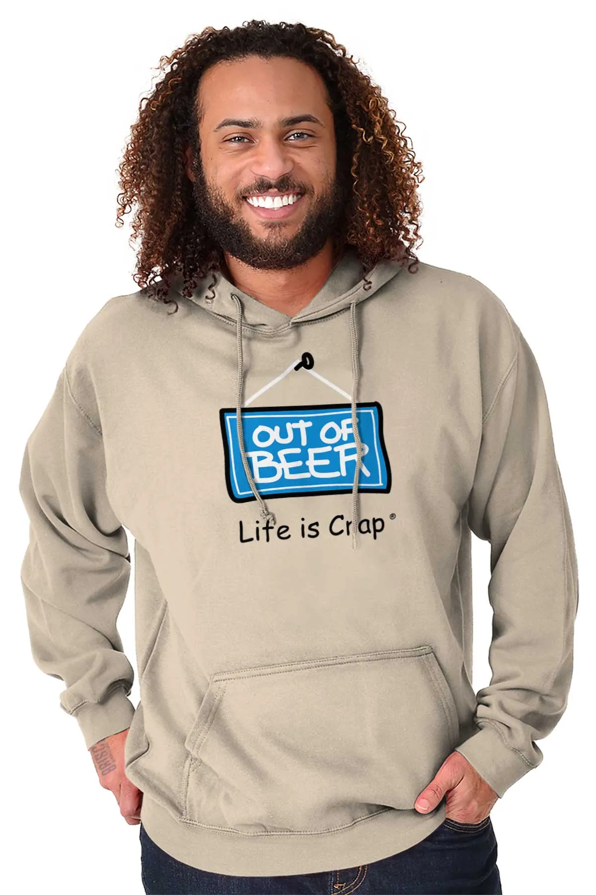 Out Of Beer Sign Hoodie