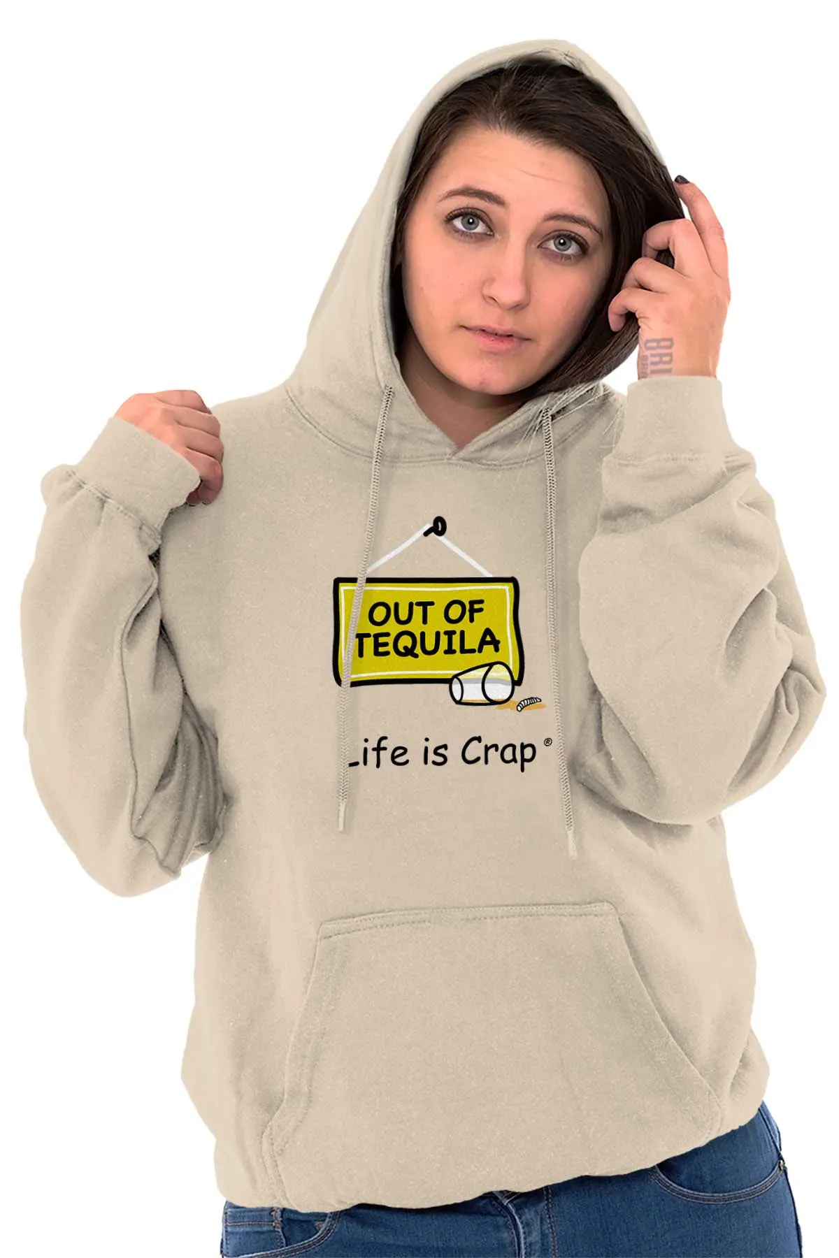 Out Of Tequila Shots Hoodie