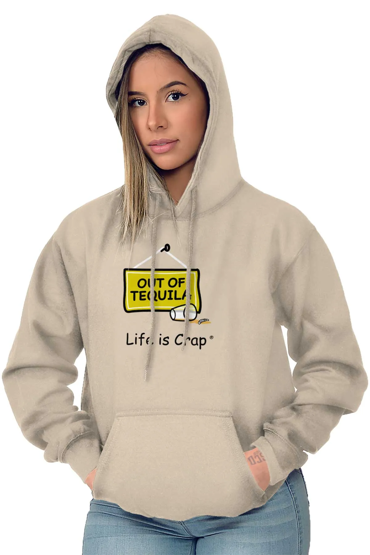 Out Of Tequila Shots Hoodie