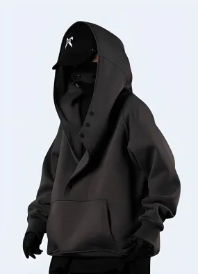 Oversized Techwear Hoodie